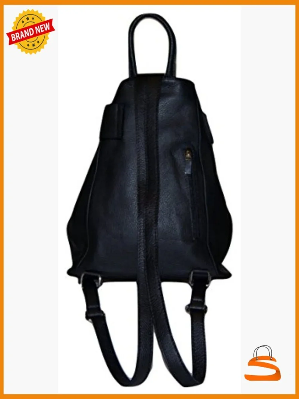 Convertible Leather Backpack Purse – Anti-Theft Tote for Travel Work Casual
